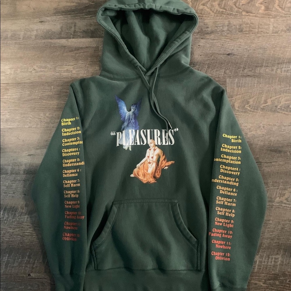 Pleasures hoodie size small